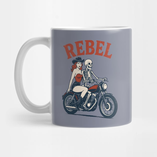 Skeleton Biker by Maggie's Store 3
